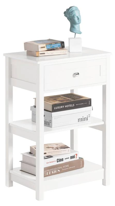 Table De Chevet Bout De Canapé FBT46-W 3 Table De Chevet Bout De Canapé FBT46-W