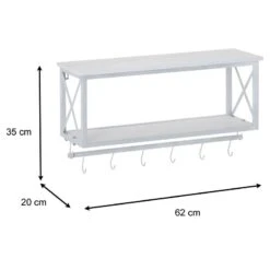 Porte-manteaux Mural ARMANDO -Meilleur Meubles Magasin d9517e60c7a643588eddb9e5d696816c