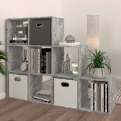 Étagère Escalier Béton 9 Compartiments -Meilleur Meubles Magasin dada05286157466797b276ac61b6e901