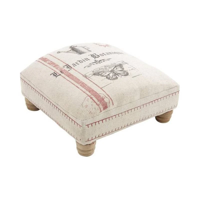 Repose-pieds En Tissu Jardin Botanique 3 Repose-pieds En Tissu Jardin Botanique