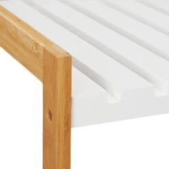 Étagère à 4 Niveaux Avec Panier à Linge -Meilleur Meubles Magasin dec13be343f4445691e9eee951450ae3