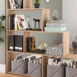 Étagère Escalier Asym Blanc -Meilleur Meubles Magasin df0d3967098047fbb275e9aebbdaa0a9