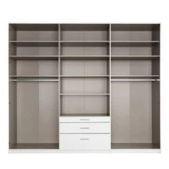 Armoire à Portes Battantes Hildesheim -Meilleur Meubles Magasin drehtuerenschrank hildesheim alpinweiss mit spiegeltuer en 4843072