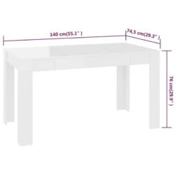 VIDAXL Table à Manger -Meilleur Meubles Magasin e05062ca31fe4be68e954fc9dffb7c57