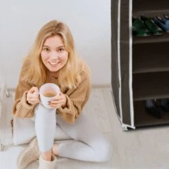 2xArmoire à Chaussures En Tissu Pliante -Meilleur Meubles Magasin e09576d822554a55a540ff5e870261d1