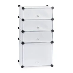 Meuble à Chaussures Avec 4 Casiers