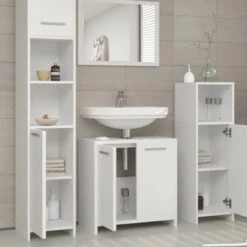 Meuble Sous-lavabo Kiko Blanc -Meilleur Meubles Magasin e5d77d81f93c40b5bcae5e2ebe730e42