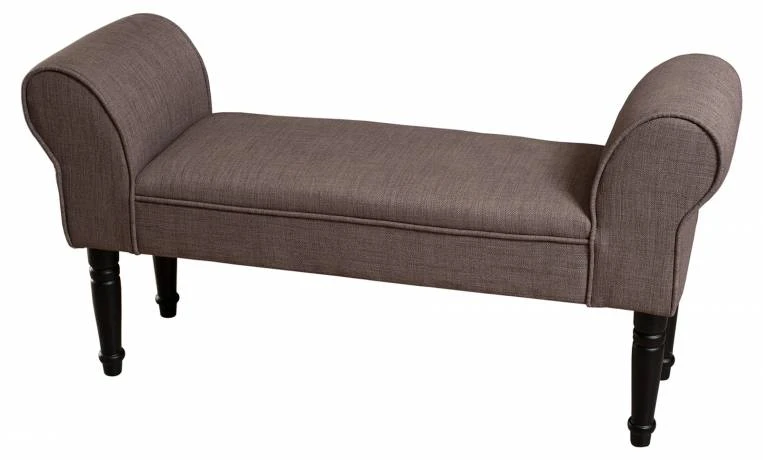 Banc De Lit Tissu Couleur Havane 3 Banc De Lit Tissu Couleur Havane