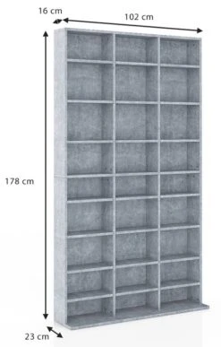 Étagère à CD Jukebox 178cm Blanc 39 Étagère à CD Jukebox 178cm Blanc -Meilleur Meubles Magasin e8ad153d3aa3455da1e19f4ed359060e.cropped 196 32 583 914.processed