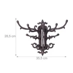 Garderobe Murale Vintage Lot De 3 Marron -Meilleur Meubles Magasin e95c668515864e3aa6491eb826f0ba60