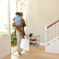 Étagère Argentée à Chaussures -Meilleur Meubles Magasin ec0e8fc7bae842bf8ed38de051b2c687