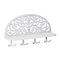 Porte-manteaux Mural Blanc En Lot De 2 -Meilleur Meubles Magasin ec41a15e2b1e4575be5313fe6e951cb8