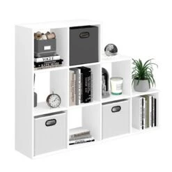 Étagère Escalier Béton 9 Compartiments -Meilleur Meubles Magasin ec6653b63a1c40c7810f59ec595fbe14