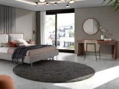 Bureau En Bois De Noyer Et Acier Noir -Meilleur Meubles Magasin ec7d283094f8498b9dfe2e308bb83b5b