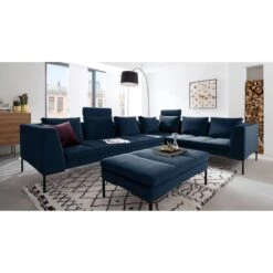 Canapé D’angle à Bords Ronds MADISON XL 18 Canapé D’angle à Bords Ronds MADISON XL -Meilleur Meubles Magasin ecksofa madison iii samt 3 sitzer davorstehend rechts stoff shyla dunkelblau 5169872
