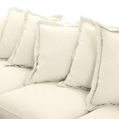Canapé D'angle Saltum -Meilleur Meubles Magasin ecksofa saltum webstoff longchair davorstehend rechts cremeweiss 4214028