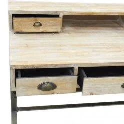 Bureau En Bois Et Métal -Meilleur Meubles Magasin eedcded2a408408db7d1bc82efa50730