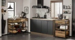 Desserte De Cuisine Roulante FKW118-PF -Meilleur Meubles Magasin efce73b14e434343b7513e8e5050d70b