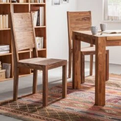 Chaises Yoga (lot De 2) 19 Chaises Yoga (lot De 2) -Meilleur Meubles Magasin esszimmerstuhl yoga 2er set sheesham massiv natur 3373649