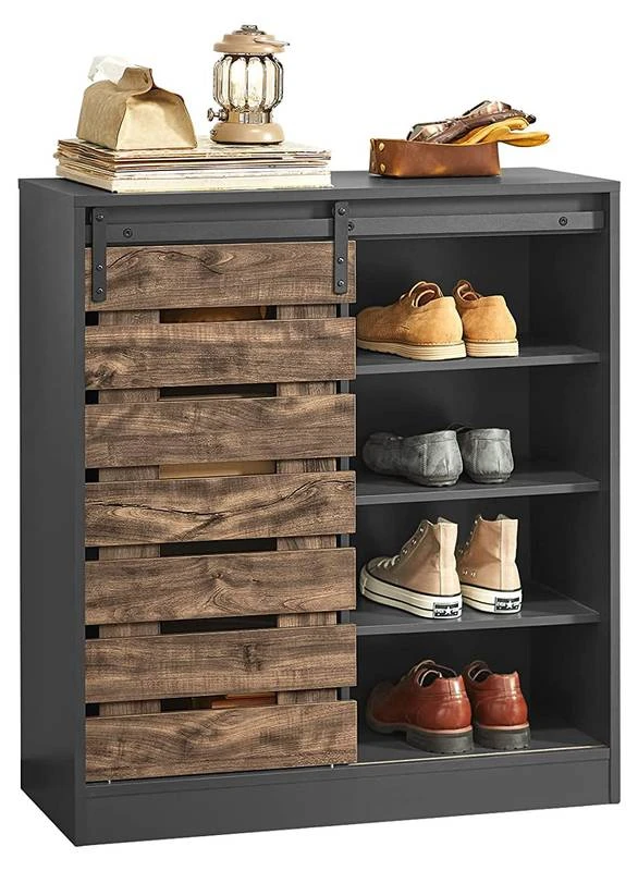 Commode à Chaussures Armoire FSB65-HG 3 Commode à Chaussures Armoire FSB65-HG