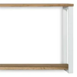 Étagère Murale Double 30x120x48 Blanc -Meilleur Meubles Magasin f5ca5018041a482c8d789c8778efed9b