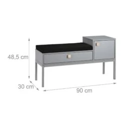 Commode D’entrée Grise Coussin Rembourré 21 Commode D’entrée Grise Coussin Rembourré -Meilleur Meubles Magasin f72180c5a2544f0c9ba480b4156da9ab