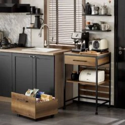 Desserte De Cuisine Roulante FKW118-PF -Meilleur Meubles Magasin f9088b0075f3437696a0cc4cfc06b003