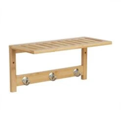 Étagère Murale Avec Patères