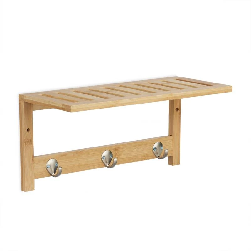 Étagère Murale Avec Patères 3 Étagère Murale Avec Patères