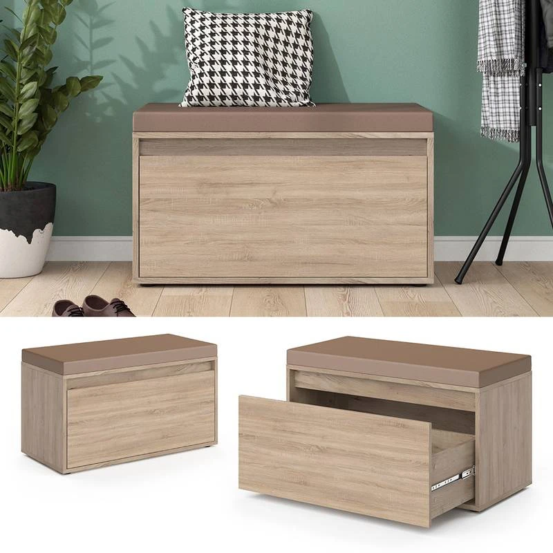 Banc à Chaussures Iker Sonoma 5 Banc à Chaussures Iker Sonoma – Image 3