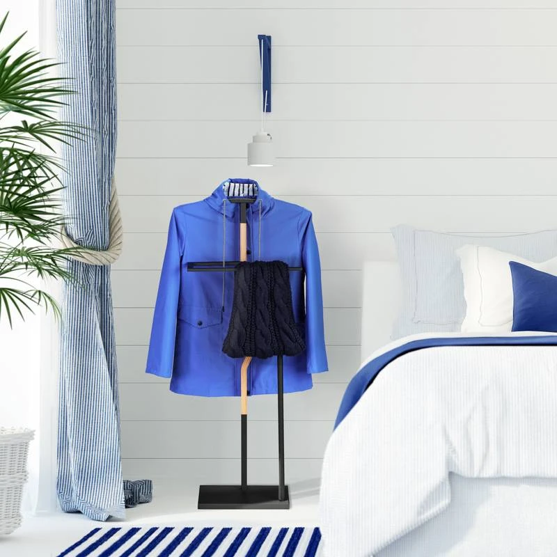 Valet De Chambre Noir Et Effet Bois 4 Valet De Chambre Noir Et Effet Bois – Image 2