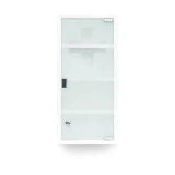 Armoire à Pharmacie Blanche Inox -Meilleur Meubles Magasin ffd01705e7ba483e8519608bbe963af4