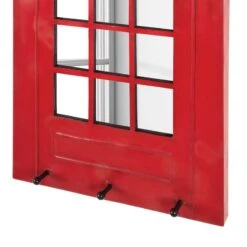 Porte-manteaux mural Scott -Meilleur Meubles Magasin garderobenpaneel scott metall rot 4339992