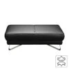 Repose-pieds Silvano -Meilleur Meubles Magasin hocker silvano echtleder schwarz 454408