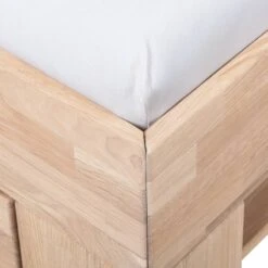 Lit En Bois Massif EosWOOD -Meilleur Meubles Magasin massivholzbett eoswood inklusive 4 bettkaesten eiche massiv 180 x 200cm eiche weissoel 3396689