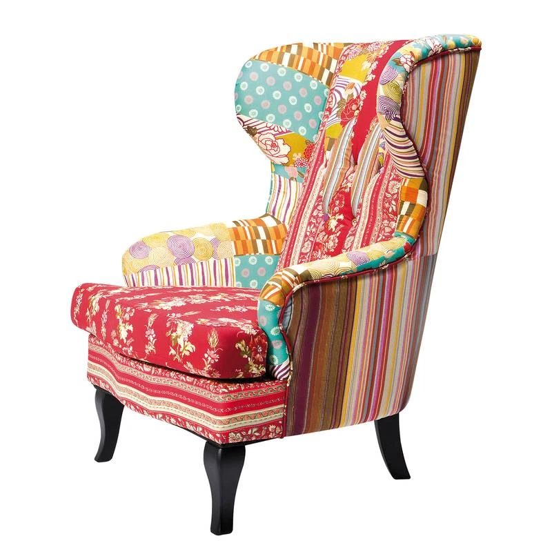 Fauteuil Wing Patchwork 12 Fauteuil Wing Patchwork – Image 10