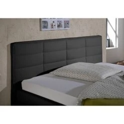 Lit Capitonné Parsberg II -Meilleur Meubles Magasin polsterbett parsberg ii kunstleder 140 x 200cm kein bettkasten schwarz 5155936