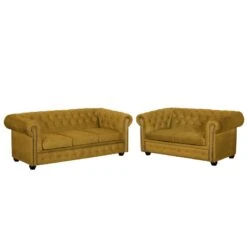 Ensemble De Salon Torquay II (3-2) -Meilleur Meubles Magasin polstergarnitur torquay ii 3 2 microfaser senfgelb 4652320