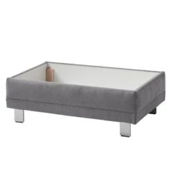 Pouf Repose-pieds Ayna -Meilleur Meubles Magasin polsterhocker ayna microfaser platin 4787568