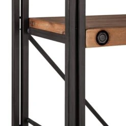 Étagère MANCHESTER 4 Rangements 150 Cm -Meilleur Meubles Magasin regal manchester ii akazie massiv metall 4873128