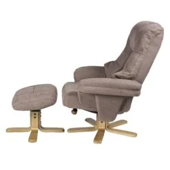 Fauteuil De Relaxation Bordeaux -Meilleur Meubles Magasin relaxsessel lacanau mit hocker microfaser braun 446446