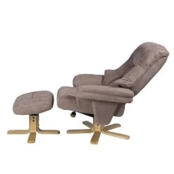Fauteuil De Relaxation Bordeaux -Meilleur Meubles Magasin relaxsessel lacanau mit hocker microfaser braun 446447