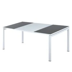 Bureau EasyDesk -Meilleur Meubles Magasin schreibtisch easydesk weiss anthrazit 140 x 80 cm 1836290