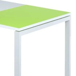 Bureau EasyDesk -Meilleur Meubles Magasin schreibtisch easydesk weiss gruen 140 x 80 cm 1722594