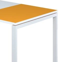 Bureau EasyDesk -Meilleur Meubles Magasin schreibtisch easydesk weiss orange 140 x 80 cm 1722590