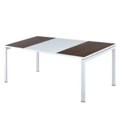 Bureau EasyDesk -Meilleur Meubles Magasin schreibtisch easydesk weiss wenge 140 x 80 cm 1836302