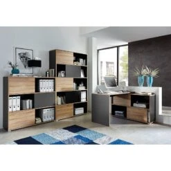 Bureau Mingle -Meilleur Meubles Magasin schreibtisch mingle anthrazit eiche sonoma dekor 5029344
