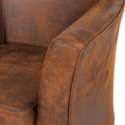 Fauteuil Even -Meilleur Meubles Magasin sessel even microfaser braun 254006