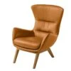 Fauteuil Hepburn I -Meilleur Meubles Magasin sessel hepburn echtleder echtleder neka cognac 5024180