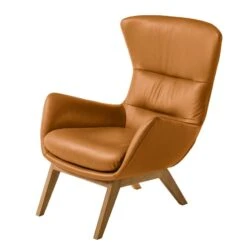 Fauteuil Hepburn I -Meilleur Meubles Magasin sessel hepburn echtleder echtleder neka cognac 5024184